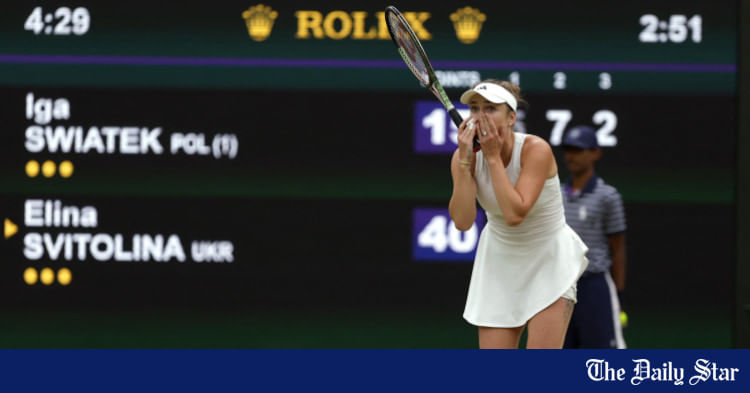 Svitolina stuns Swiatek to reach Wimbledon semis | The Daily Star