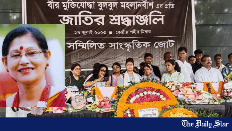 Cultural personalities bid farewell to Bulbul Mahalanobish with floral tributes - Vimarsana News