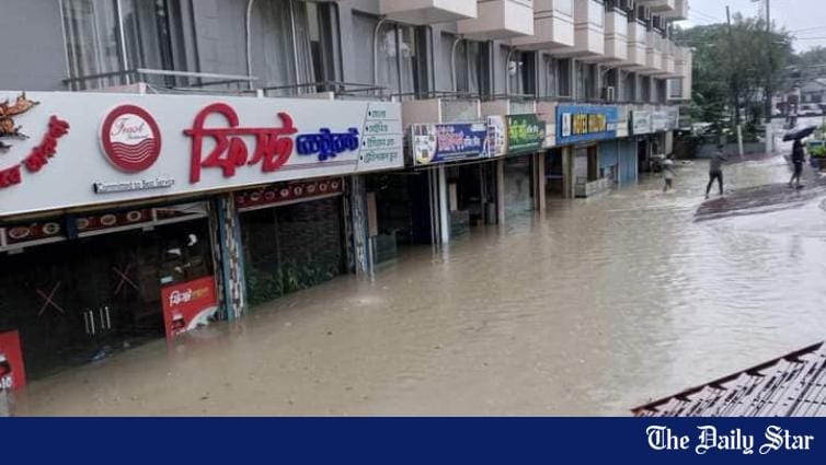Heavy rain, flood, power outage disrupt life in Bandarban - Vimarsana News