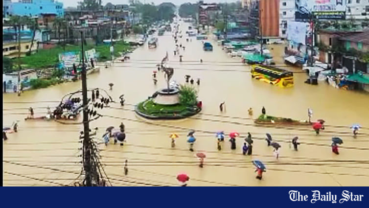 Flash floods halt Cox's Bazar's road link with other parts - Vimarsana News