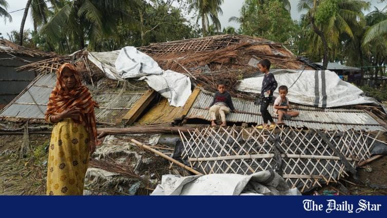Cyclone Hamoon Bangladesh: 250 mud houses damaged in Cox's Bazar's Samitypara - Vimarsana News