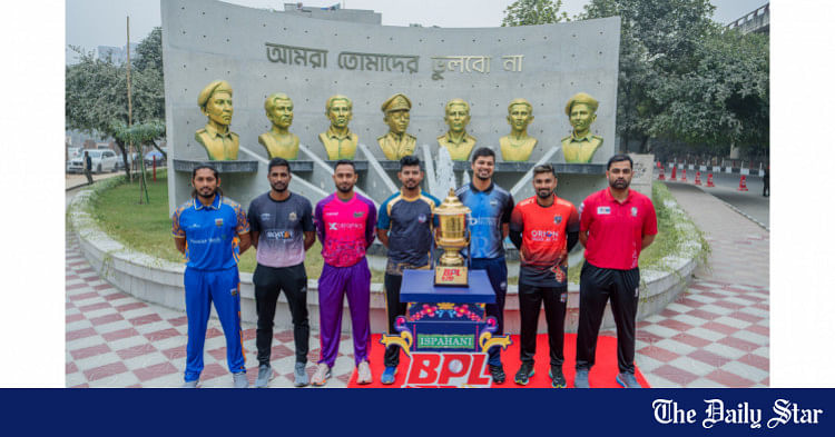 Bangladesh Premier League 2024 | BPL 2024 Captains | The Daily Star