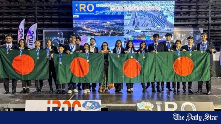 Team Bangladesh wins 15 awards at Int'l Robot Olympiad 2024 - Vimarsana News