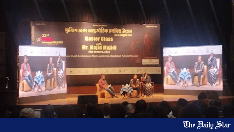 Majid Majidi, Shi Chuan and Anjan Dutt shoulder DIFF's masterclass - Vimarsana News