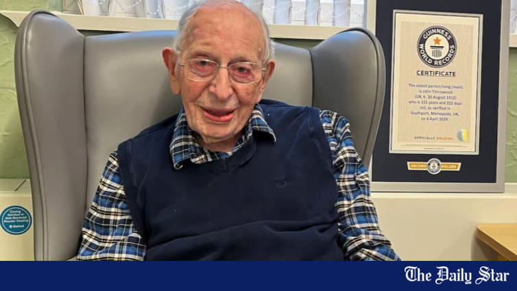 Longevity is 'just luck' says 111-year-old Briton, world's new oldest man - Vimarsana News