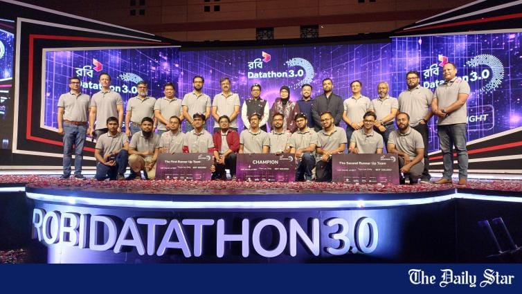 Robi datathon 3.0 winners announced | The Daily Star