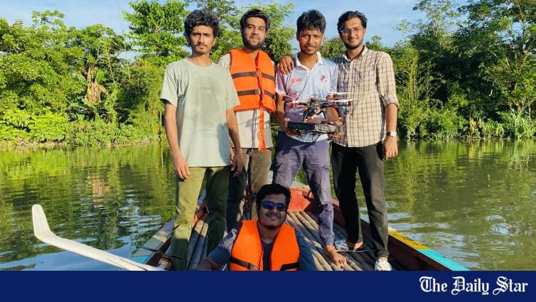 How BRACU's drone team - | RaptorX - | conducted relief operations in ...