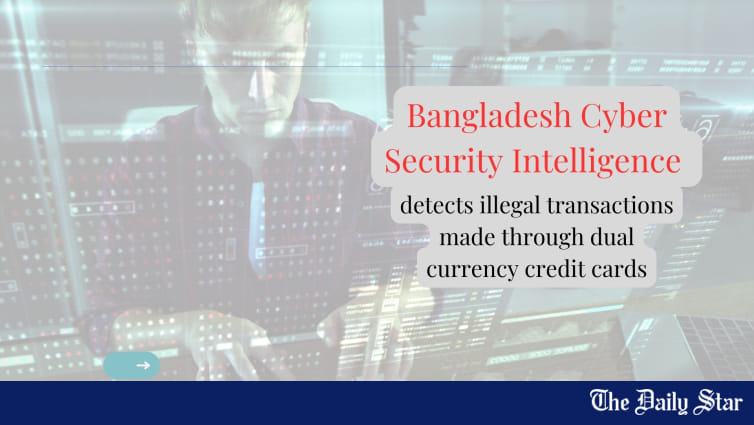 サイバーインテリジェンスが二通貨クレジットカードでの違法取引を検出