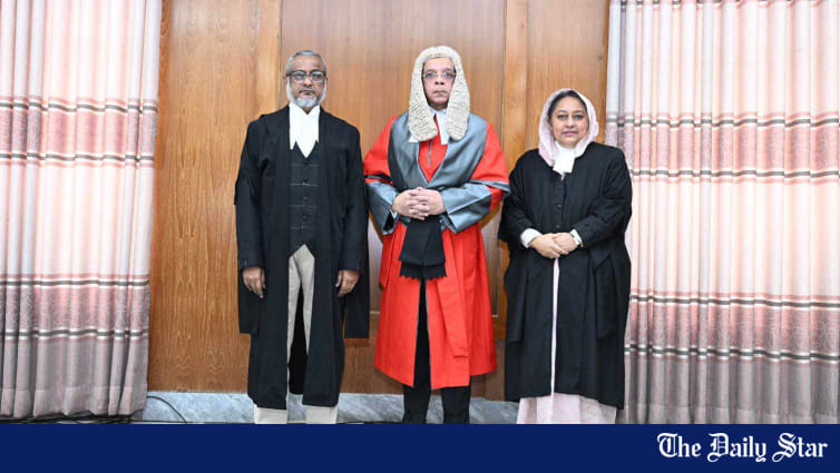 2 new apex court judges sworn in | The Daily Star