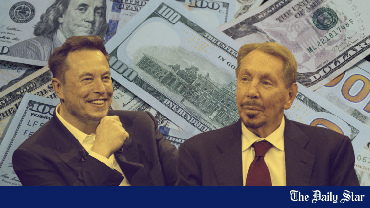 World's richest person alive? Musk and Ellison are fighting over the ...