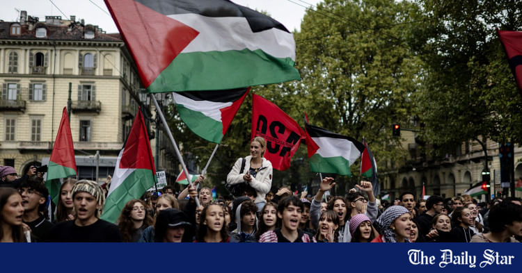 Pro-Palestinian strikes, blockades across Italy