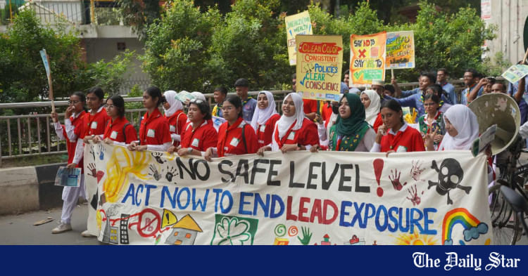 Youth activists demand ban on leaded products amid rising health concerns