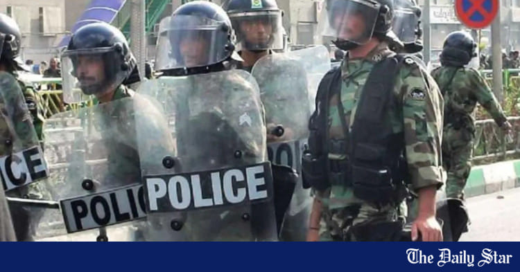 Iran police officer killed in stabbing during unrest near Tehran: local media