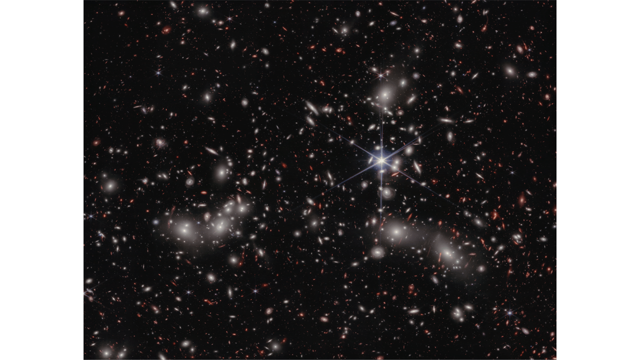 Pandora's Cluster of galaxies. PHOTO: NASA