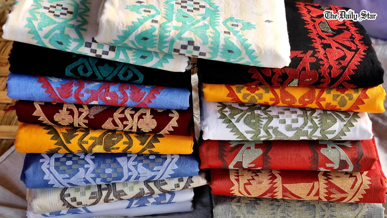 Jamdani saree origin Bangladesh