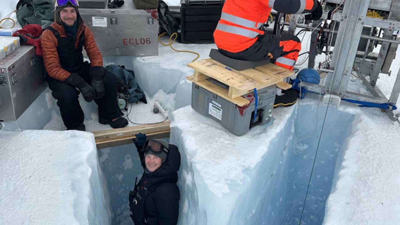 Bangladeshi scientist in Antarctica