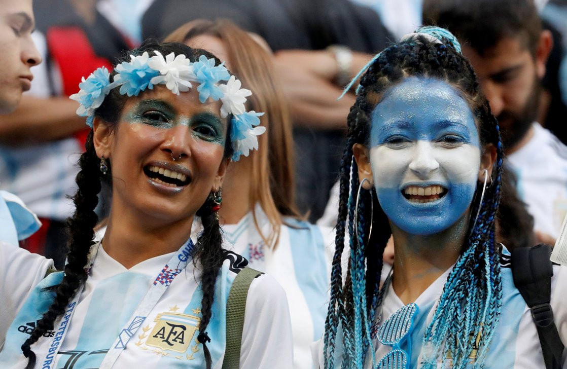Argentina fans in celebration The Daily Star