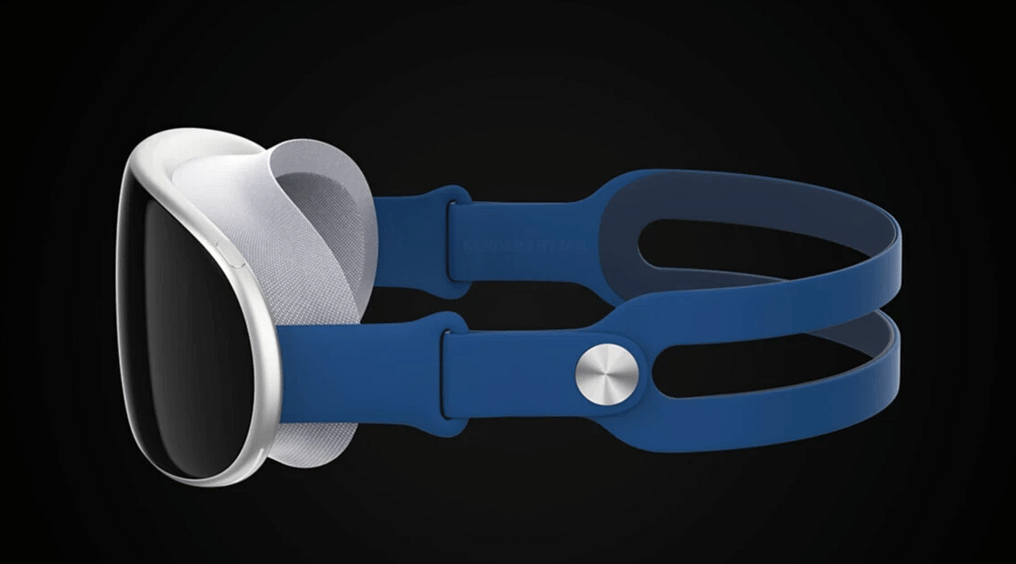 A fan-made model of the rumoured Apple headset. Image: Collected