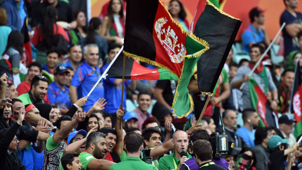 Afghanistan cricket team fans Afghanistan cricket team fans