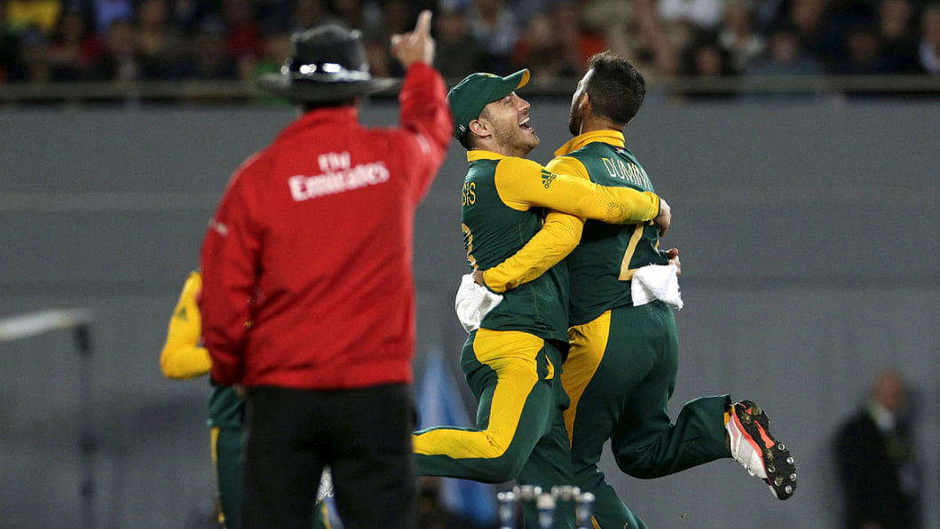 South Africa players South Africa players