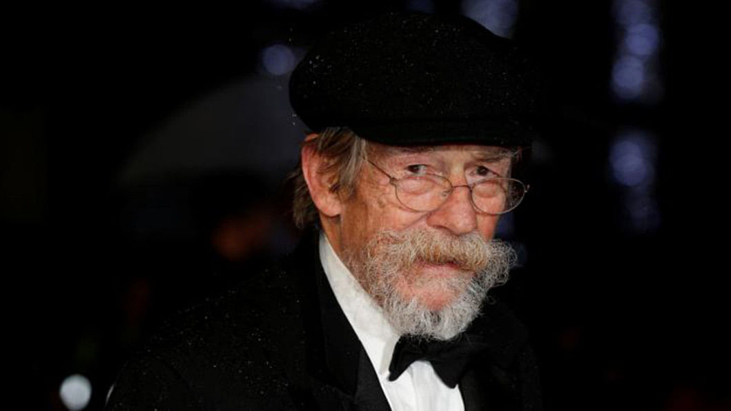 Veteran British actor Sir John Hurt Veteran British actor Sir John Hurt
