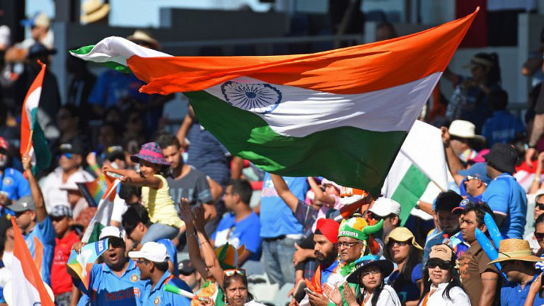 Indian fans celebrate Indian fans celebrate