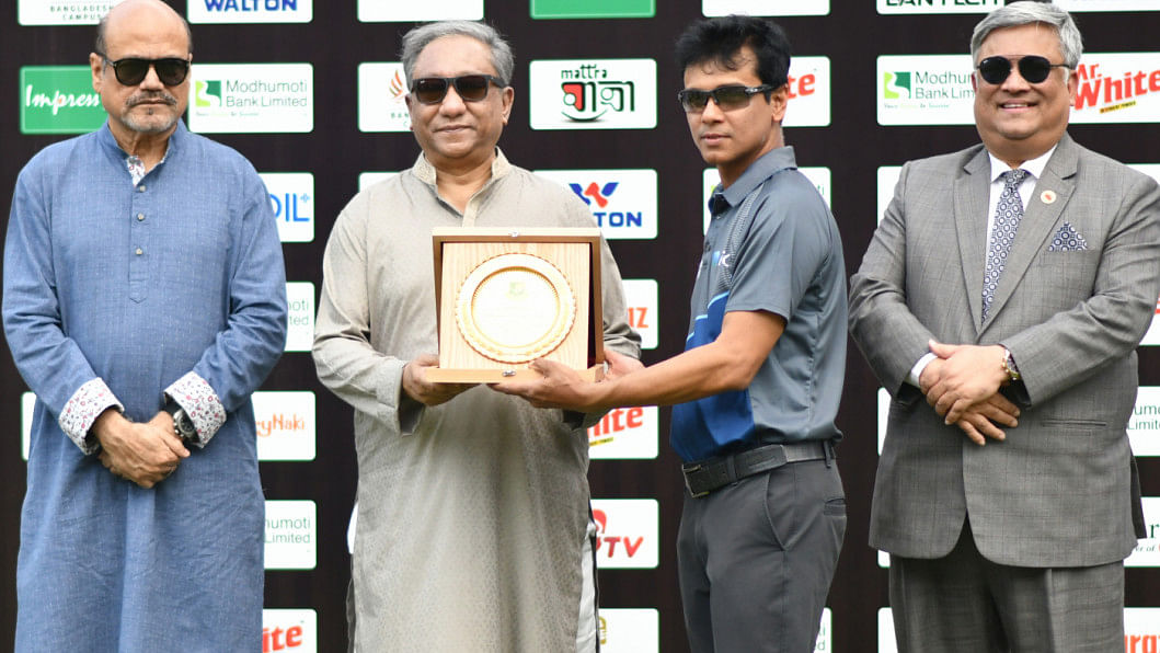 Umpire Sharfuddoula Ibne Shahid Saikat completes international century