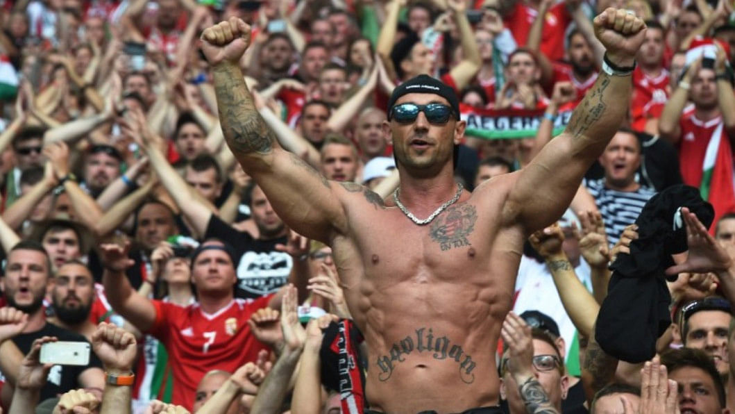 Hungary supporters