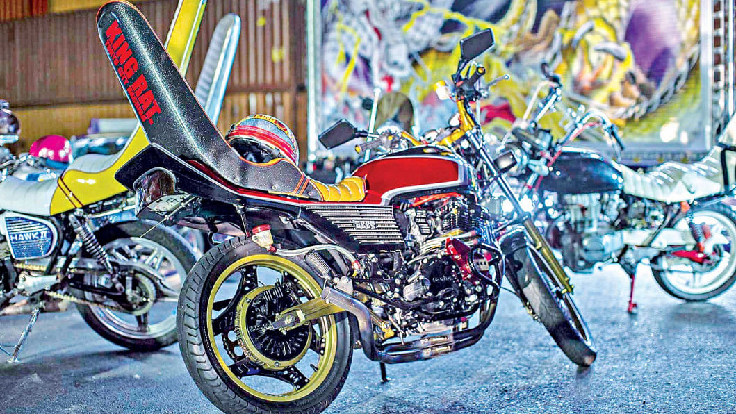 An ex-police Honda CBX750 returns to the streets