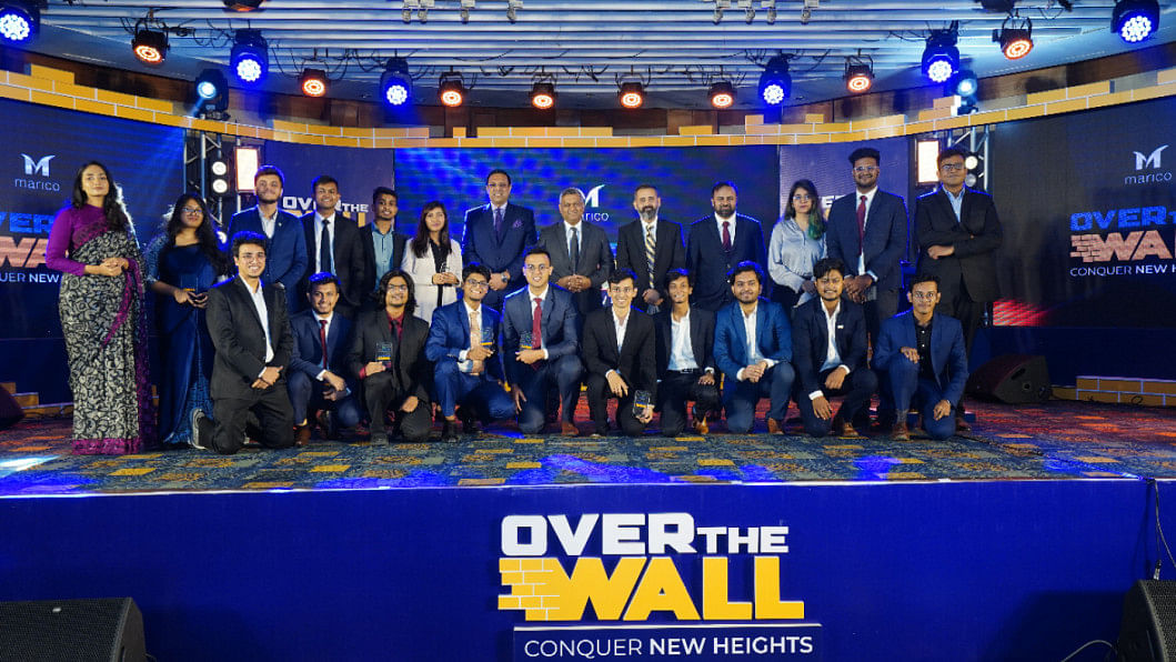 Sharks in Suit became the champions of Marico’s Over the Wall The