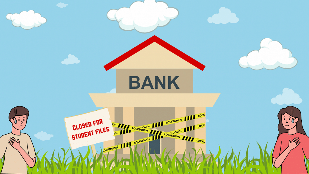 Students anxious as banks stop making student files