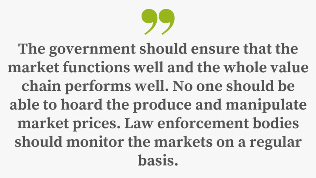 ‘To avoid rice shortage, markets must function well’ | The Daily Star