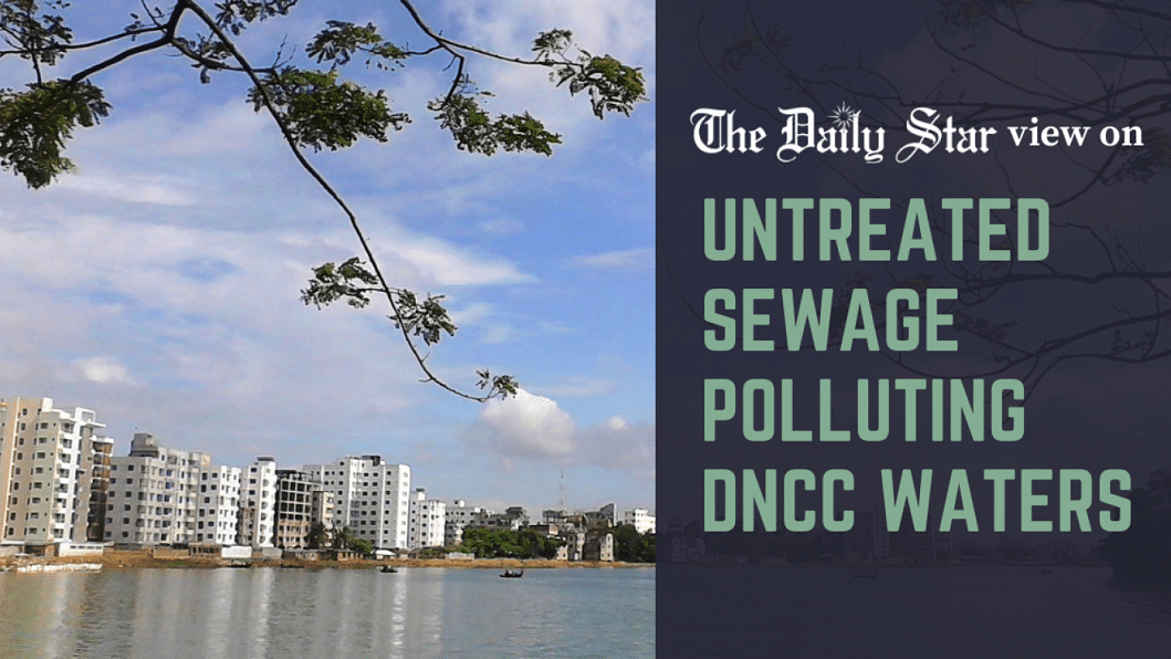 Stop polluting waters with untreated sewage
