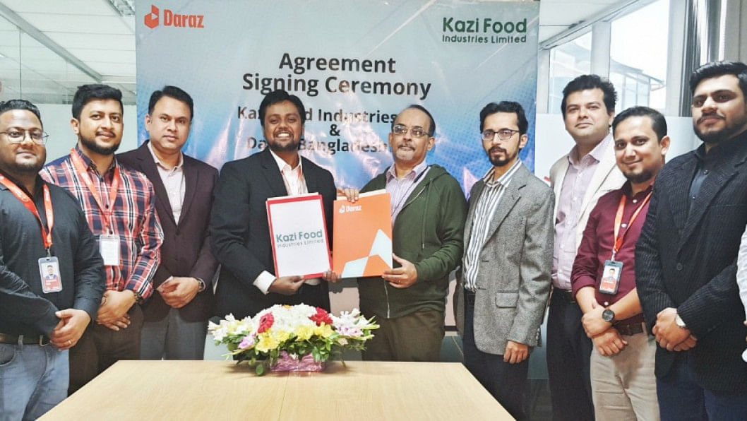 Daraz to deliver Kazi Food’s products Daraz to deliver Kazi Food’s products