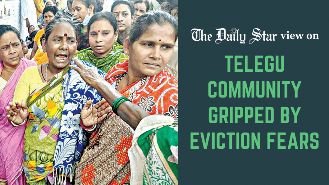 Telegu people need levelling up Telegu community gripped by eviction fears
