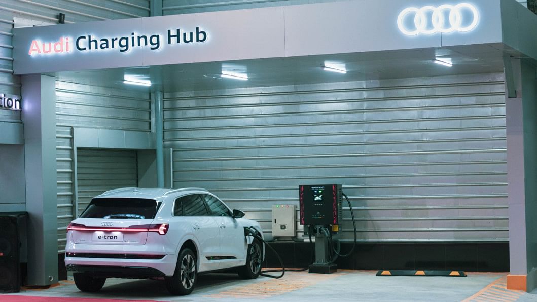Audi introduces electric charging station for EVs The Daily Star