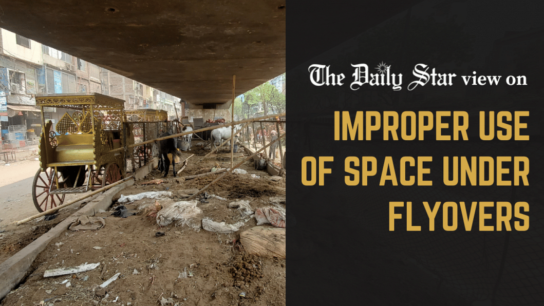 An urban asset going to waste BRAC study report on spaces under Dhaka flyovers