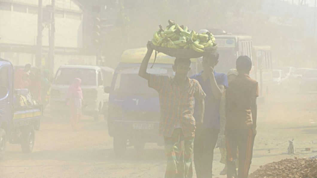 Air pollution Dhaka’s air quality 3rd worst in the world this morning
