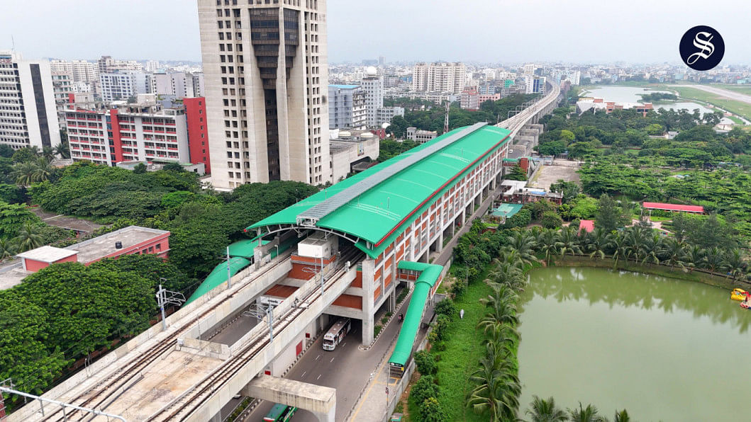 Dhaka Metro Rail - Agargaon station