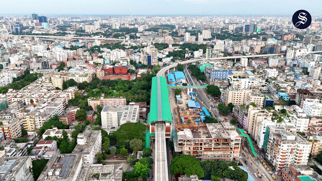 Dhaka Metro Rail - Farmgate station