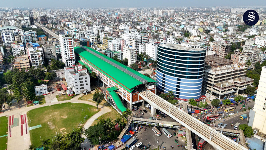 Dhaka Metro Rail | Bird's-eye View Of All Metro Rail Stations | The ...