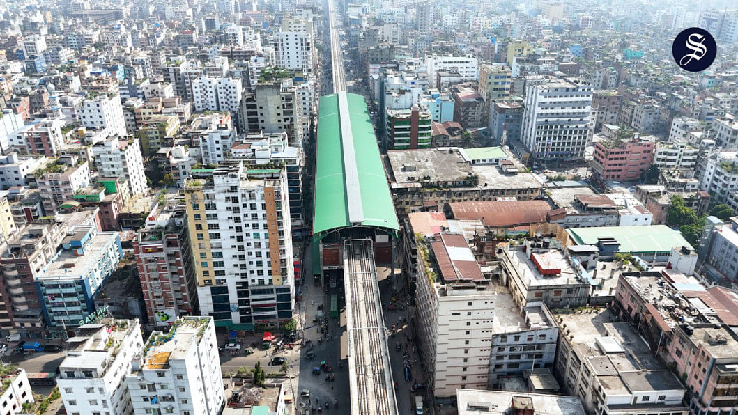 Dhaka Metro Rail - Mirpur 11 station