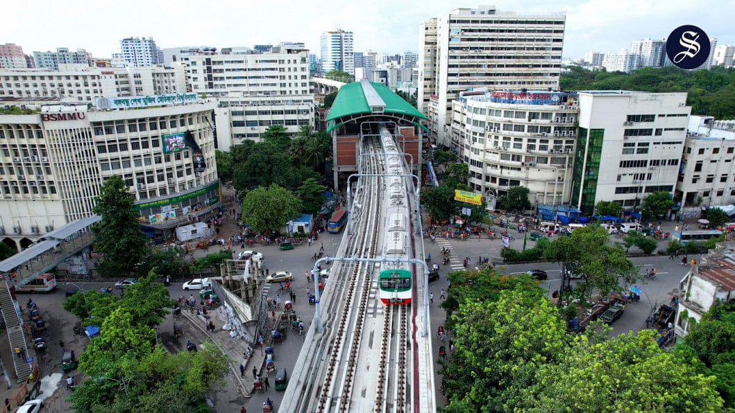 Dhaka Metro Rail - Shahbagh station