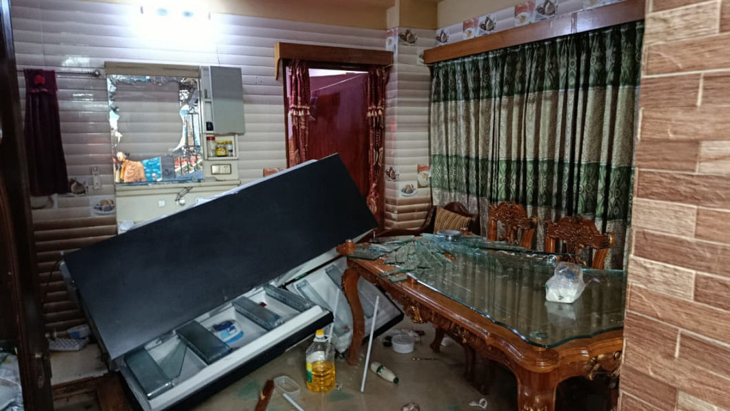 thedailystar.net - Our Correspondent - Houses of 2 AL leaders vandalised after AL holds rally in Netrokona