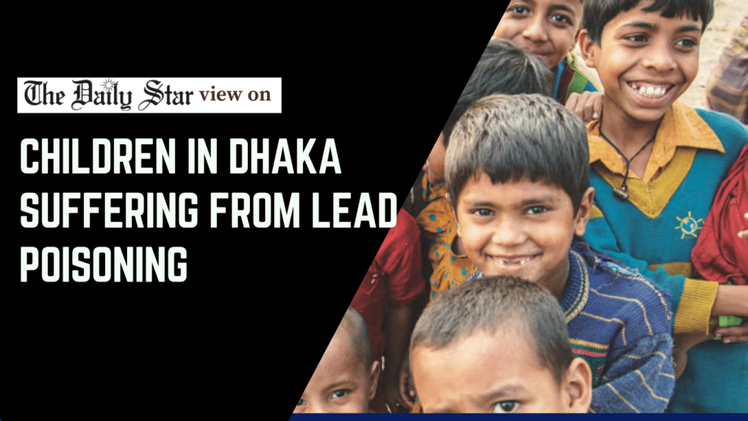 Lead contamination in Dhaka child blood samples Lead contamination in Dhaka child blood samples