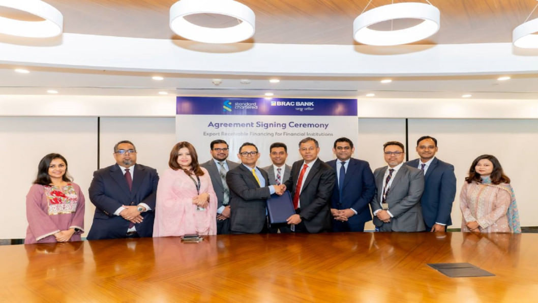 Standard Chartered, BRAC Bank partner to pioneer export receivables finance for financial institutions