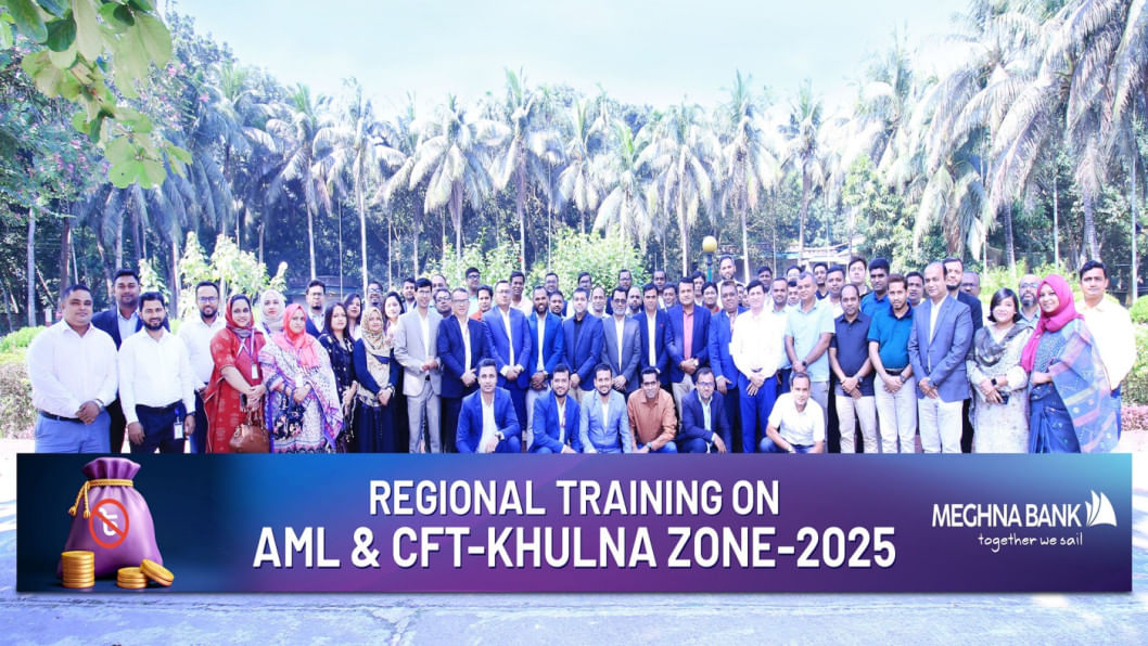 Meghna Bank arranges AML & CFT training for Khulna region