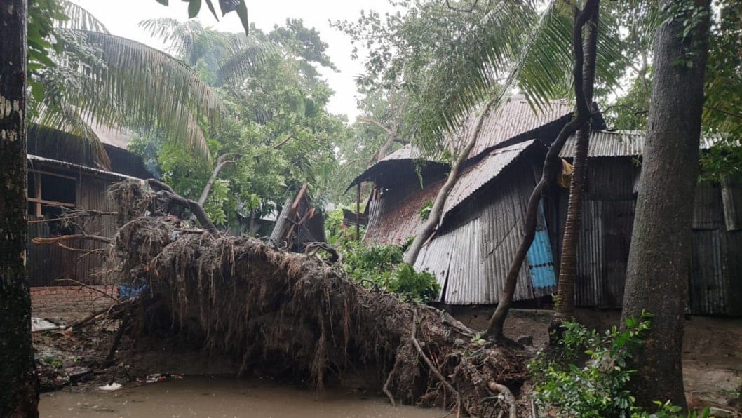 cyclone remal flooding in bhola cyclone remal flooding in bhola