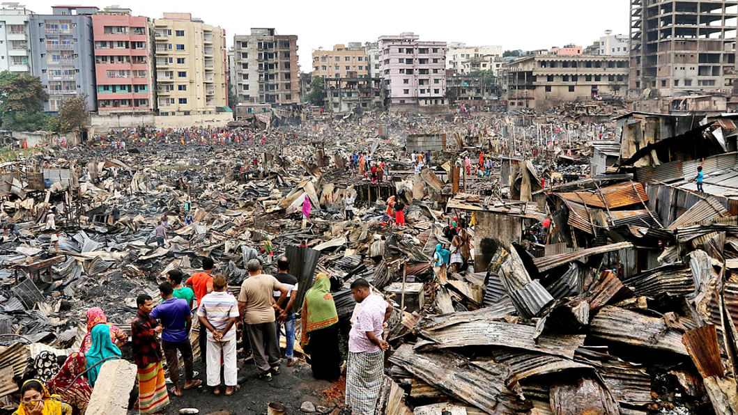 Mirpur Slum Fire
