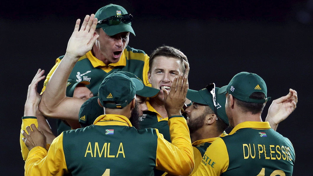South Africa players South Africa players